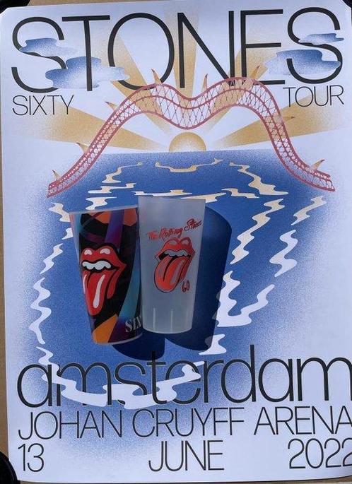 Rolling Stones - Sixty Tour Amsterdam - Cancelled Show, Cd's en Dvd's, Vinyl Singles