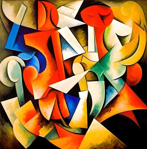 Marta Ellie (1985) - Kaleidosonic XXL, Antiek en Kunst, Kunst | Schilderijen | Modern