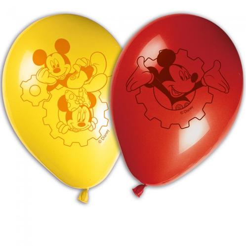 Mickey Mouse Ballonnen 28cm 8st, Hobby en Vrije tijd, Feestartikelen, Nieuw, Verzenden