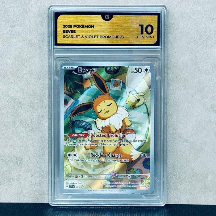 Pokémon Graded card - Eevee #173 - Pokémon - GG 10, Hobby en Vrije tijd, Verzamelkaartspellen | Pokémon