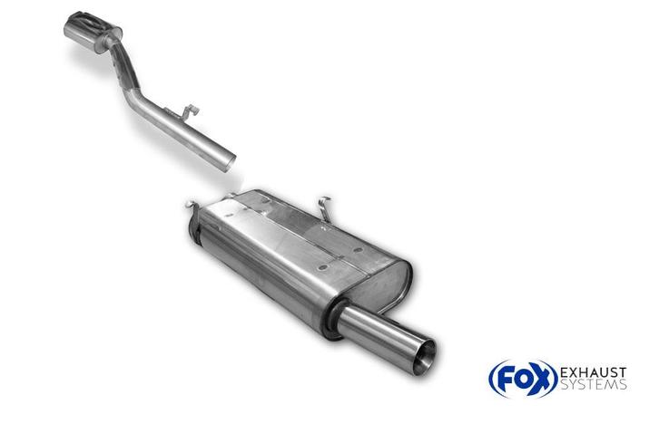 FOX BMW E30 318is eind- en voordemper - 1x80 Type 24, Auto-onderdelen, Uitlaatsystemen, Nieuw, Verzenden