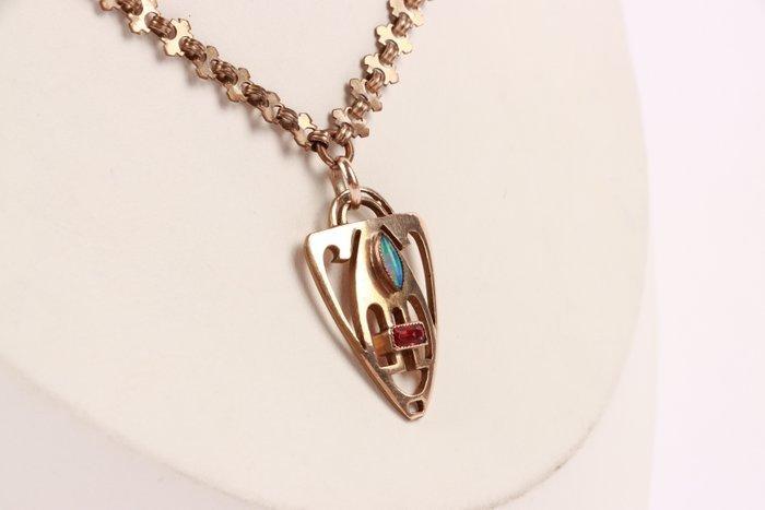 Halsketting - 8 karaat Geel goud, Bijoux, Sacs & Beauté, Colliers