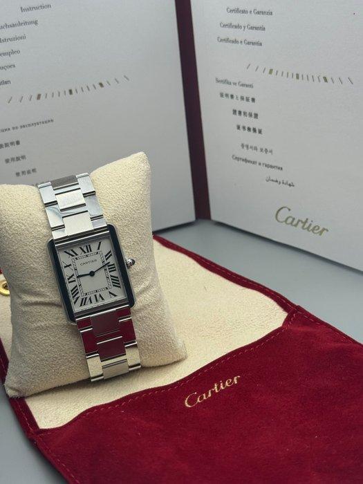 Cartier - Tank Solo - 3169 - Unisex - 2010-2020, Handtassen en Accessoires, Horloges | Heren