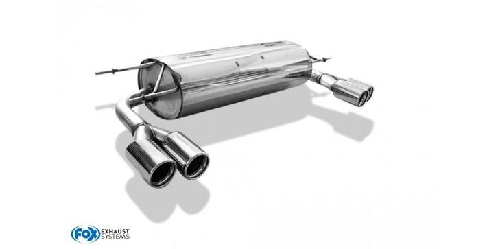 FOX Mazda MX5 type NC einddemper uitgang rechts/links - 2x76, Auto-onderdelen, Uitlaatsystemen, Nieuw, Verzenden