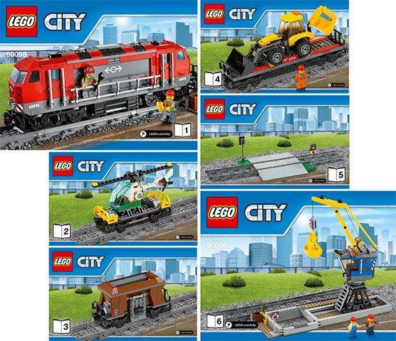 Lego Set - 60098 - Train - Heavy-Haul Train Item No: 60098-1, Kinderen en Baby's, Speelgoed | Duplo en Lego