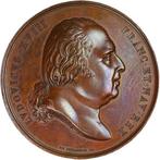 Frankrijk. Louis XVIII. Historical Medal Treaty of Paris, Postzegels en Munten