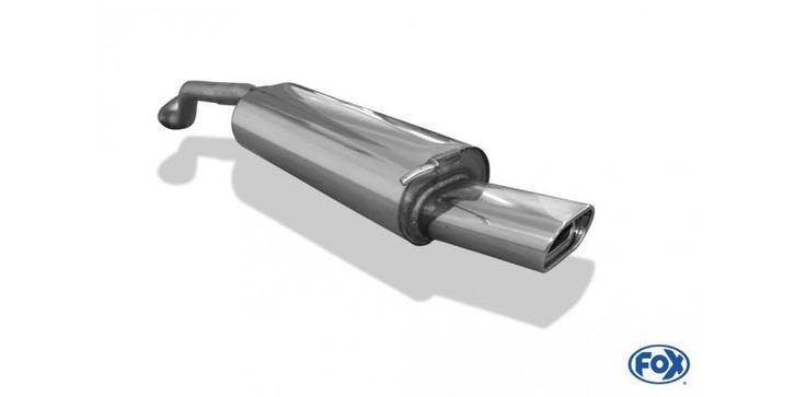 FOX VW Golf IV einddemper - 135x80 type 53, Autos : Pièces & Accessoires, Systèmes d'échappement, Envoi