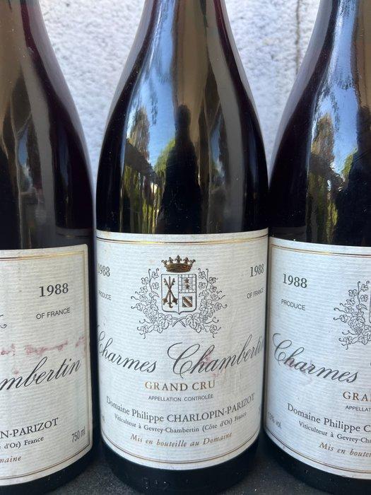 1988 Domaine Philippe Charlopin-Parizot - Charmes-Chambertin, Verzamelen, Wijnen