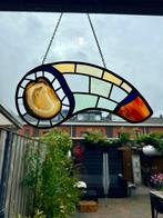 Art Deco Glas-in-loodraam - 38x20cm - 1920-1930 - Art, Antiek en Kunst