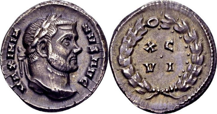 Maximian zilver (MuntenenBankbiljetten-Antiekemunten), Postzegels en Munten, Munten en Bankbiljetten | Verzamelingen, Verzenden