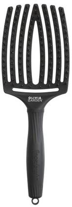 Olivia Garden Fingerbrush Combo Full Black Large (Kammen), Nieuw, Verzenden
