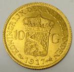 Nederland. Wilhelmina. 10 Gulden 1917 (Zonder minimumprijs)