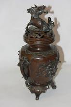 Bûle parfum - Brons - Japan - rond 1900, Antiek en Kunst