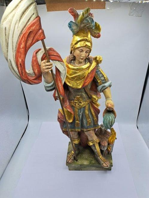 Figuur - Patroon Brandweer St.Florian - 60 cm - Lindehout, Antiek en Kunst, Antiek | Boeken en Manuscripten