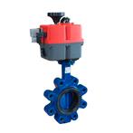 Elektrische Vlinderklep DN80 24-240V AC/DC Fail-Safe Lug, Verzenden, Nieuw
