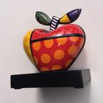 Romero Britto (1963) - Sculpture, Big Apple, porcelain, Antiek en Kunst