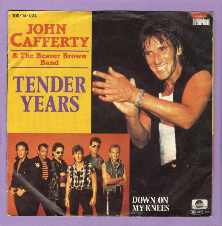 John Cafferty, Beaver Brown Band – Tender Years / Down On My, CD & DVD, Vinyles Singles, Enlèvement ou Envoi