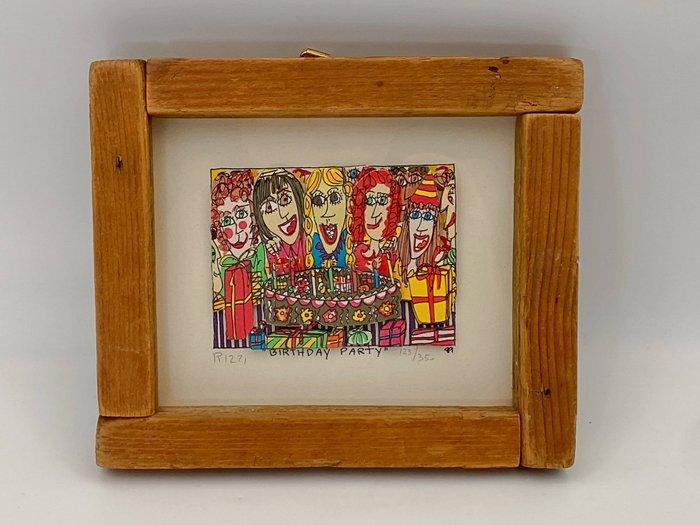 James Rizzi (1950-2011) - Birthday Party, Antiek en Kunst, Kunst | Designobjecten