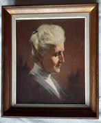Alfred Schollaert (1905-1987) - Portret van een oude vrouw, Antiek en Kunst