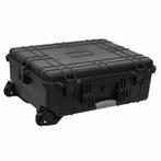 vidaXL Flightcase op wieltjes 63x50x23 cm PP zwart, Verzenden, Nieuw