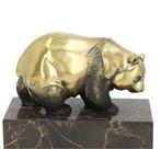 Beeldje - Panda - Brons, Marmer