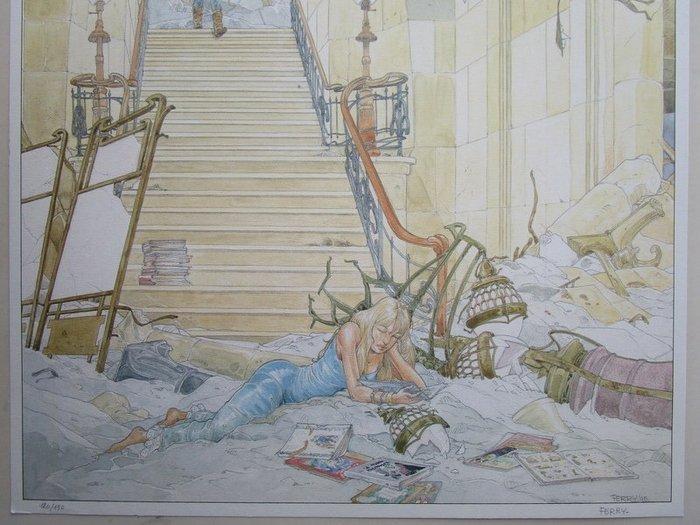 Ferry - gesigneerde Litho - Kronieken van Panchrysia in het, Boeken, Strips | Comics