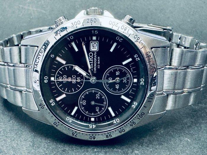 Seiko - Chronograph - Zonder Minimumprijs - 7T92-0DW0 -, Handtassen en Accessoires, Horloges | Antiek