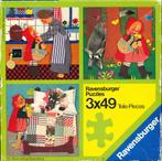 Vintage puzzel Roodkapje ( zie omschrijving ), Verzenden