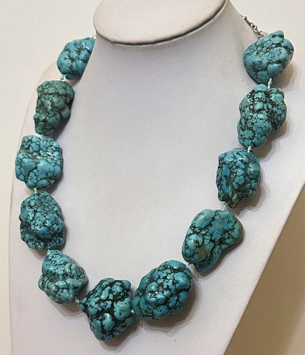 Gestabiliseerd turkoois / ZEER GROOT ( XXL ) / Zeer zeldzaam, Verzamelen, Mineralen en Fossielen