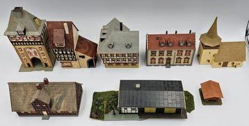 Kibri N - Bâtiments pour trains miniatures (8) - Huit