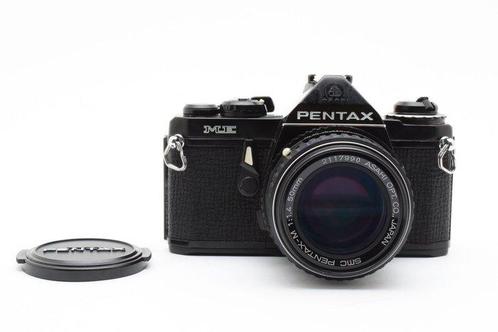 Pentax ME Super Black + SMC Pentax-M 1.4/50mm Single lens, Audio, Tv en Foto, Fotocamera's Analoog