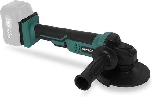 VONROC Accu Haakse Slijper - VPower 20V – Ø125mm – Incl., Doe-het-zelf en Bouw, Gereedschap | Slijpmachines, Ophalen of Verzenden