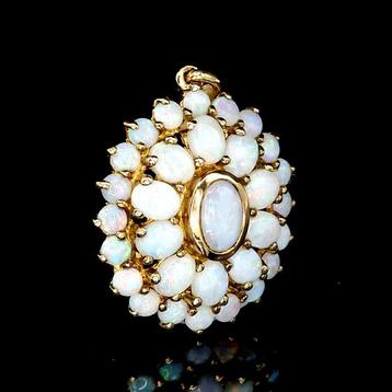 Sans Prix de Réserve - Pendentif - 18 carats Or jaune, Opale