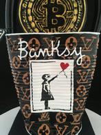 Norman Gekko - BANKSY Louis Vuitton Bitcoin, Antiek en Kunst