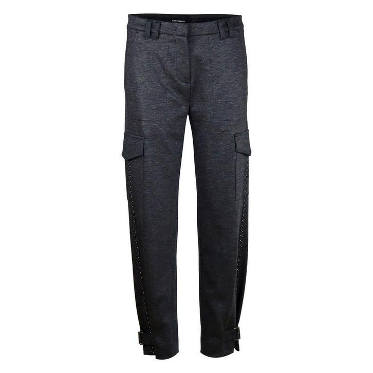 Cambio • grijze wollen pantalon Malou • 36, Kleding | Dames, Broeken en Pantalons, Grijs, Nieuw, Maat 36 (S), Verzenden