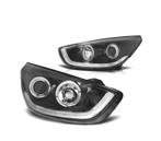 PHARES POUR HYUNDAI IX35 10-13 TUBE LIGHT FOND NOIR, Auto-onderdelen, Verlichting, Verzenden, Nieuw