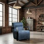 Leren fauteuil Arrival, Huis en Inrichting, Fauteuils, Nieuw, Ophalen of Verzenden, 50 tot 75 cm, Industrieel, Modern