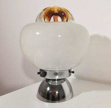 Lampe de table - Verre de style Murano au design de lère
