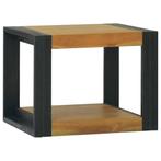 vidaXL Badkamerwandkast 45x45x35 cm massief teakhout, Verzenden, Nieuw