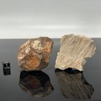 AGOUDAL en SHATTER CONE-pakket IJzeren meteoriet en