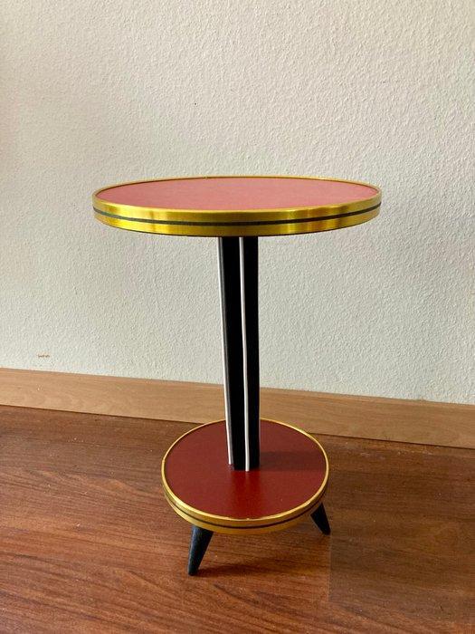 Plantentafel - Hout - Retro plantentafel, Antiek en Kunst, Kunst | Designobjecten