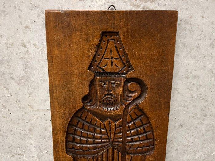 Étagère - Bois - Speculoos Sinterklaas - H : 34 cm, Antiquités & Art, Curiosités & Brocante