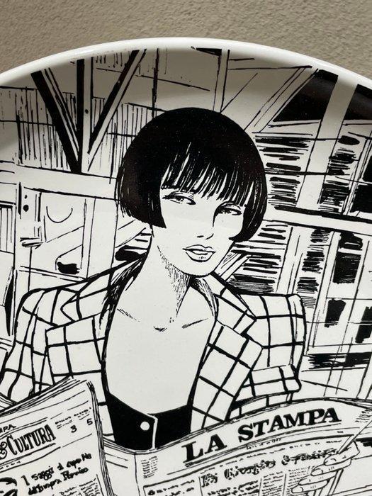 Ernan-Albisola - Guido Crepax - Plat - Céramique, Antiek en Kunst, Antiek | Overige Antiek