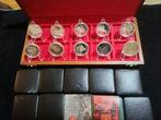 Canada. Estuche Deluxe 10 Coins 242 Grm..Silver (.500/.925 )