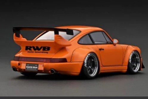 Ignition Model 1:18 - Voiture miniature - Porsche 964 RWB -, Hobby en Vrije tijd, Modelauto's | 1:5 tot 1:12
