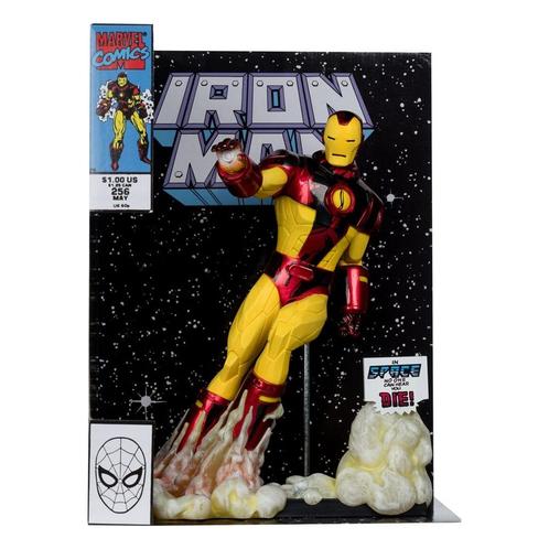 Marvel Collection PVC Statue 1/6 Iron Man (Iron Man #256) 30, Verzamelen, Film en Tv, Ophalen of Verzenden