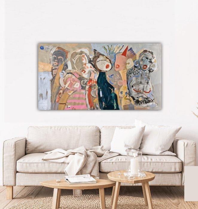 Kariko ono- Karina Antonczak - Heroes 4, Antiek en Kunst, Kunst | Schilderijen | Modern