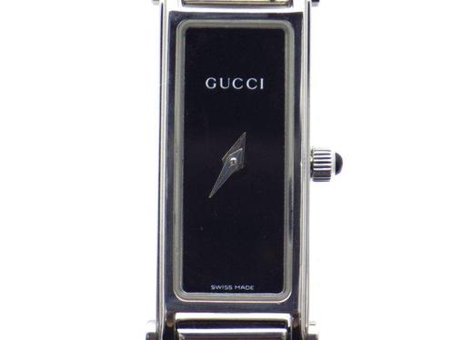 Gucci - 1500L Black Dial Quartz Wristwatch - Sans Prix de, Handtassen en Accessoires, Horloges | Heren
