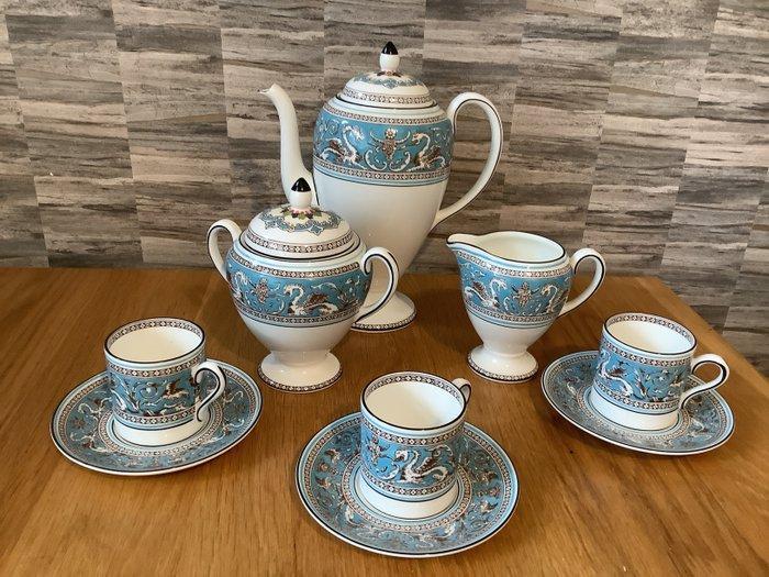 Wedgwood - Koffie- en theeservies - Florentine - Porselein, Antiek en Kunst, Antiek | Meubels | Tafels