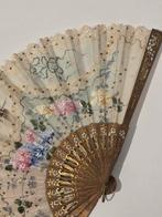Éventail - Bois, Soie, Laiton